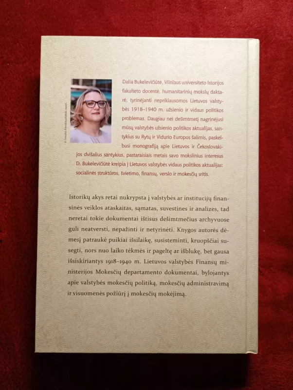 mokesciu administravimo istorija - Dalia Bukelevičiūtė, knyga 3