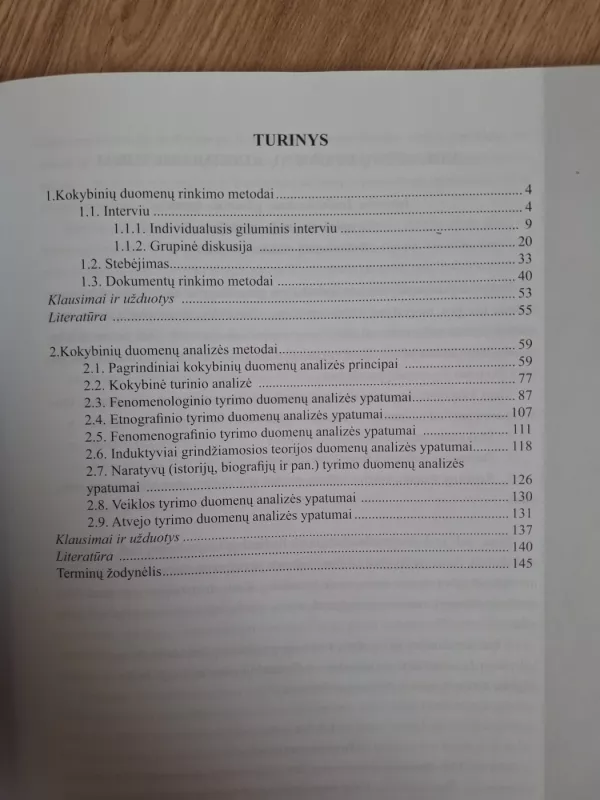 Kokybinių tyrimų metodologija - Bronislavas Bitinas, Liudmila  Rupšienė, Vilma  Žydžiūnaitė, knyga 3
