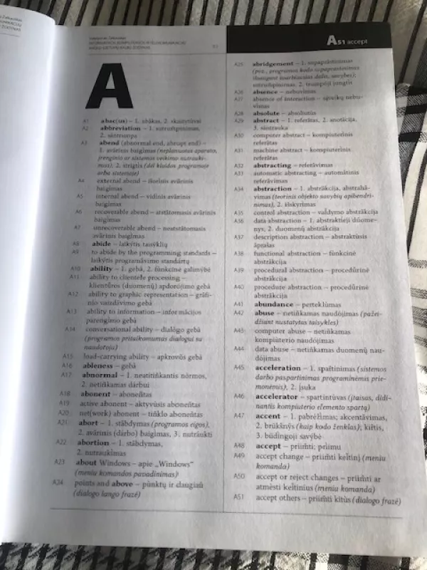 Informatikos, kompiuterijos ir telekomunikacijų Anglų - lietuvių kalbų žodynas - Valerijonas Žalkauskas, knyga 3