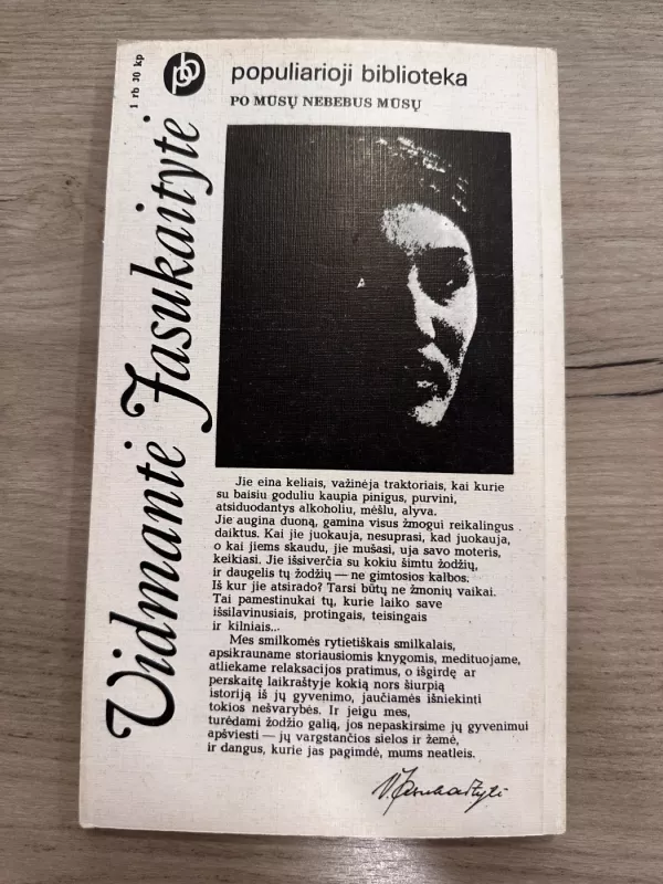 Po mūsų nebebus mūsų - Vidmantė Jasukaitytė, knyga 5