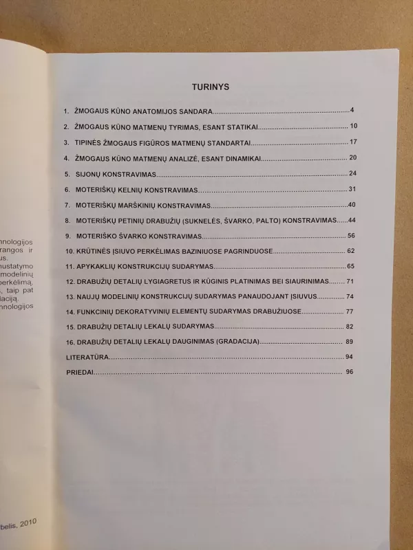 Drabužių konstravimas - 978-9955-25-613-7, Eglė Mackevičienė, Romualdas Titas, Virginijus Urbelis, knyga 3