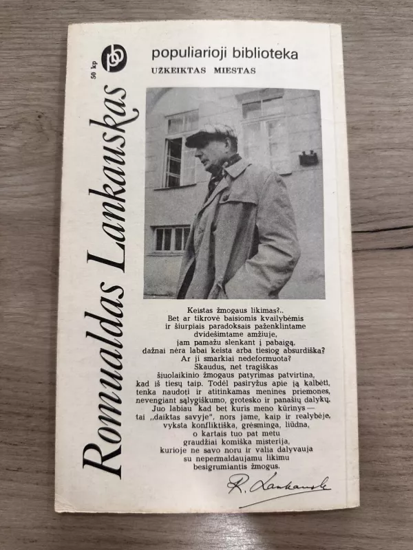 Užkeiktas miestas - Romualdas Lankauskas, knyga 5