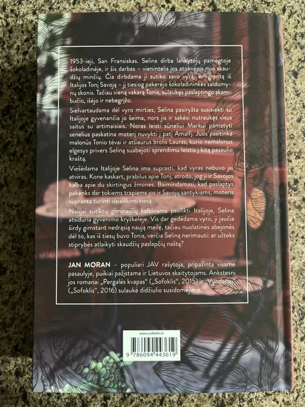 Šokoladininkė - Jan Moran, knyga 3