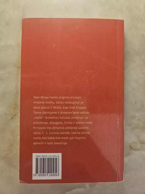 Keturios meilės - C. S. Lewis, knyga 3