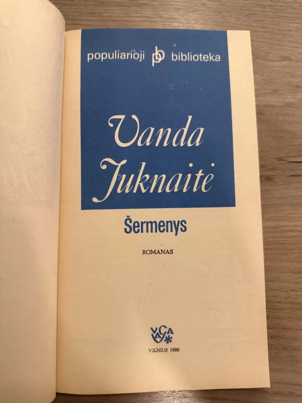 Šermenys - Vanda Juknaitė, knyga 3