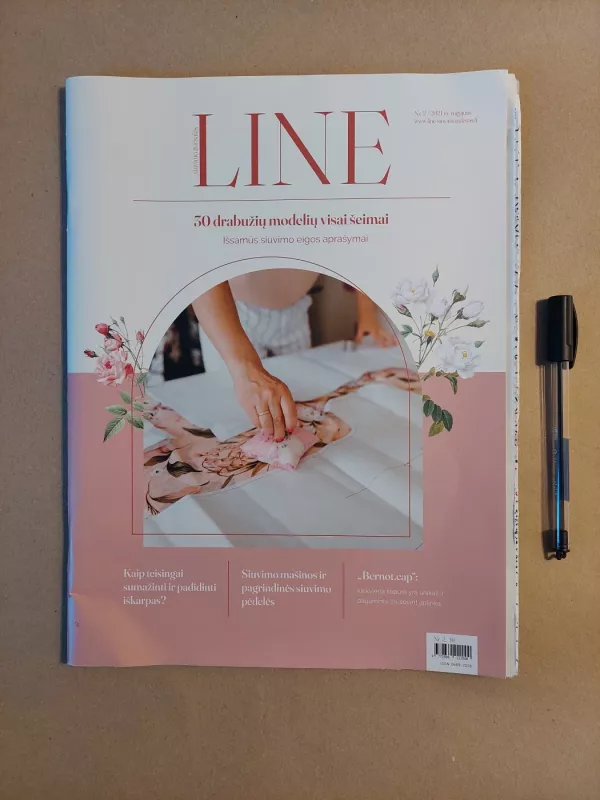 LINE siuvimo žurnalas. 30 drabužių modelių visai šeimai - Autorių Kolektyvas, knyga 2