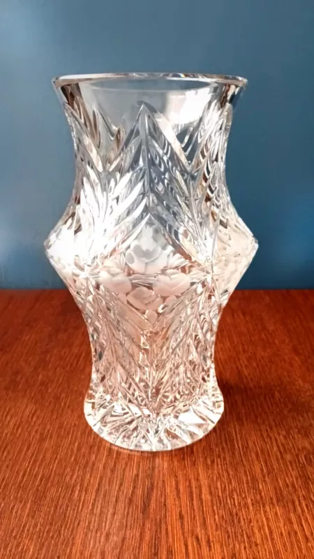 Sunki krištolo vaza "Kokteil" 21,5cm aukštis - , namai ir interjeras 4