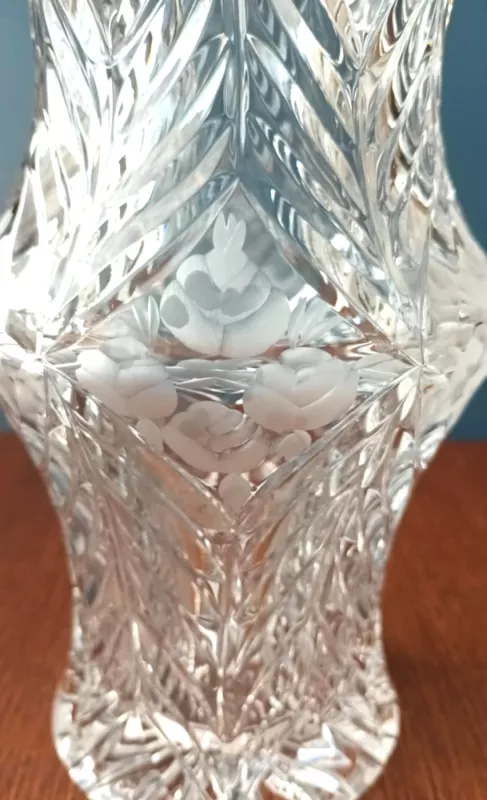 Sunki krištolo vaza "Kokteil" 21,5cm aukštis - , namai ir interjeras 5