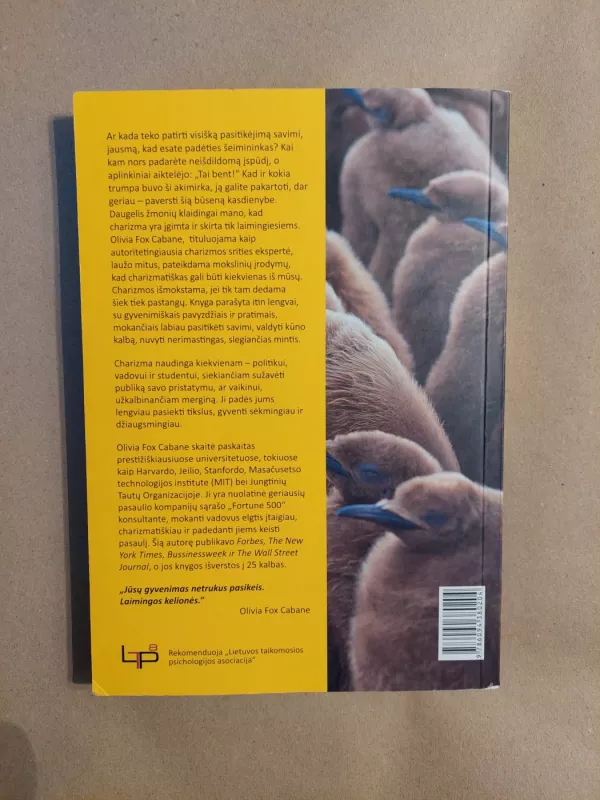 Charizmos mitas: kaip įvaldyti asmeninio žavesio meną ir mokslą - Olivia Fox Cabane, knyga 3