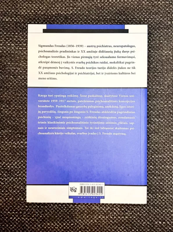 Psichoanalizės įvadas - Sigmund Freud, knyga 3