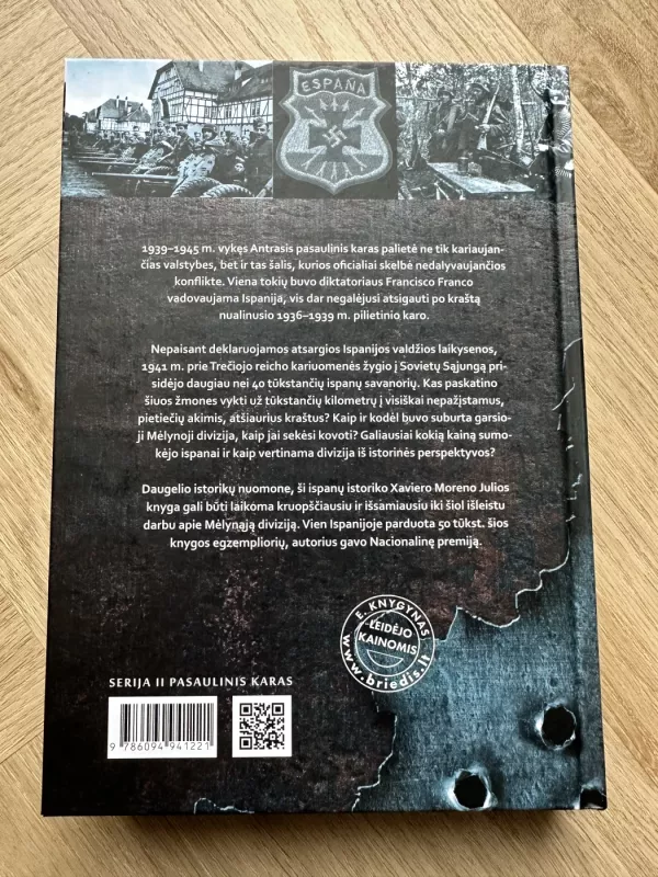 Mėlynoji divizija. Ispanų kraujas Rytų fronte - Xavier Moreno Juliá, knyga 3