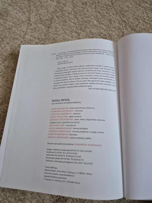 Namu knyga - Julita Varanauskienė, knyga 2