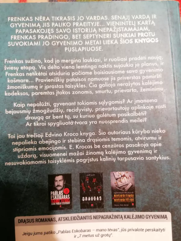 7 metai už grotų - Edvinas Krocas, knyga 5