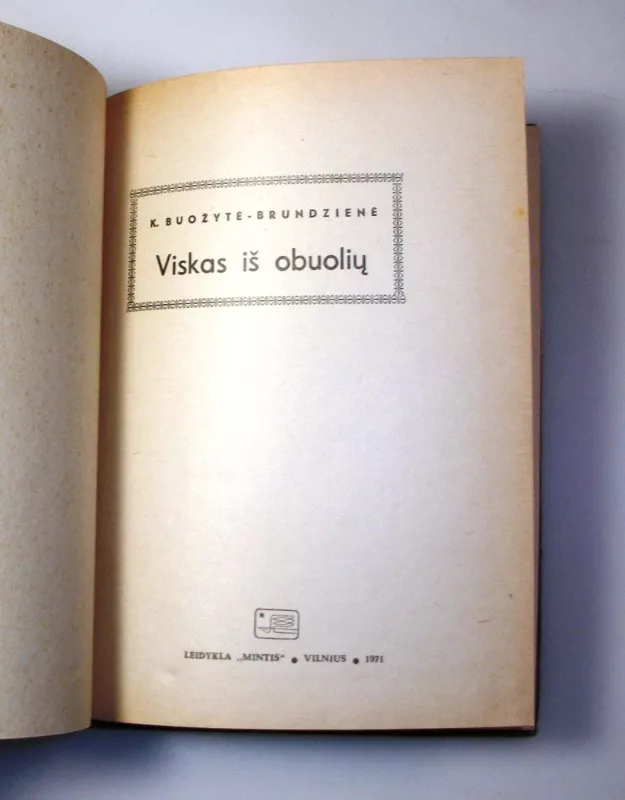 Viskas iš obuolių - K. Buožytė-Brundzienė, knyga 4
