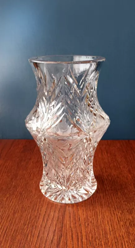 Sunki krištolo vaza "Kokteil" 21,5cm aukštis - , namai ir interjeras 3