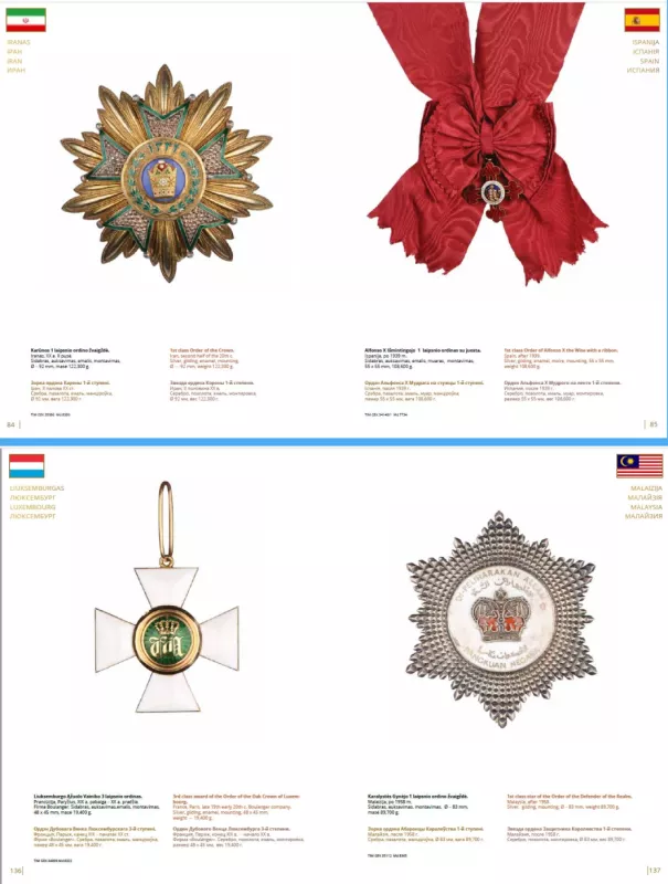 Pasaulio valstybių apdovanojimai. Parodos katalogas - Autorių Kolektyvas, knyga 3