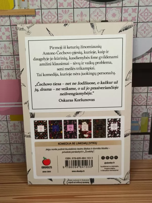 Žuvėdra - Antonas Čechovas, knyga 3