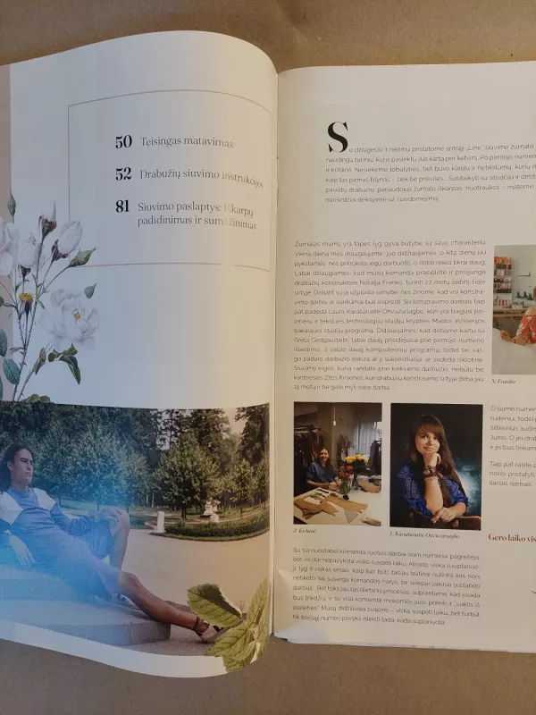 LINE siuvimo žurnalas. 30 drabužių modelių visai šeimai - Autorių Kolektyvas, knyga 5