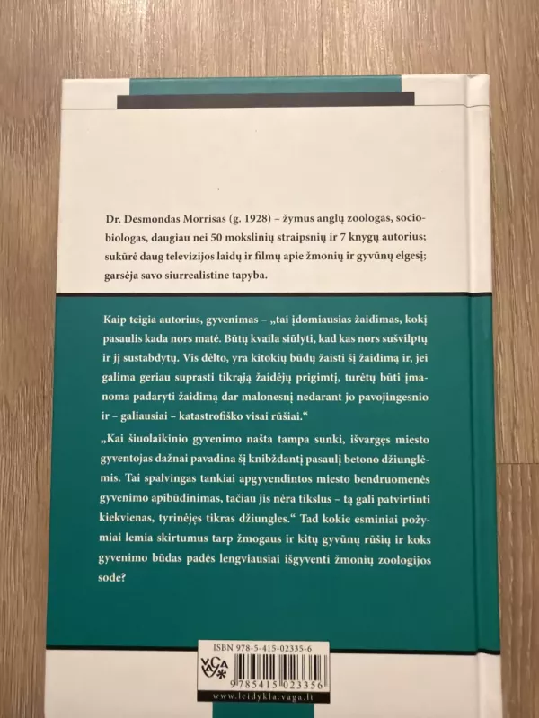 Žmonių zoologijos sodas - Desmond Morris, knyga 2