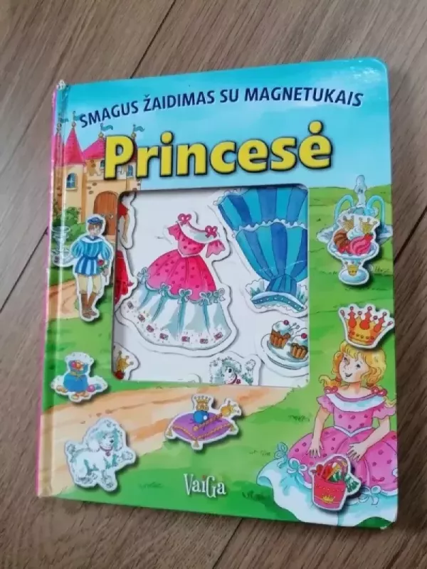 Princesė. Smagus žaidimas su magnetukais - Autorių Kolektyvas, knyga 2
