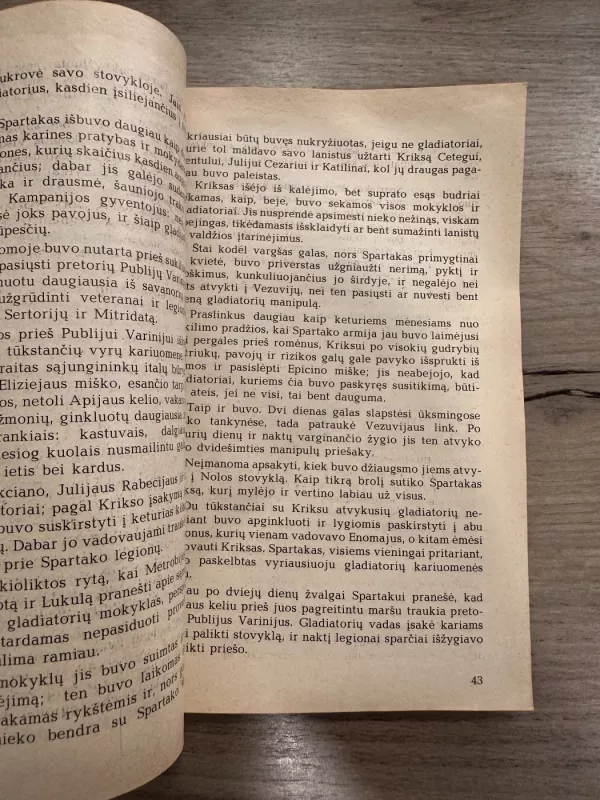 Spartakas (2 tomai) - R. Džovanjolis, knyga 5