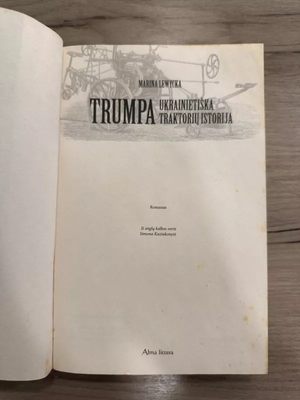 Trumpa ukrainietiška traktorių istorija - Marina Lewycka, knyga 4