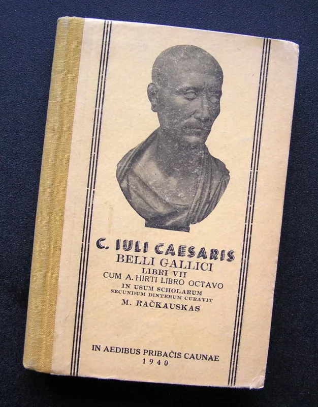 C.Iuli Caesaris Belli Gallici - M. Račkauskas, knyga 2