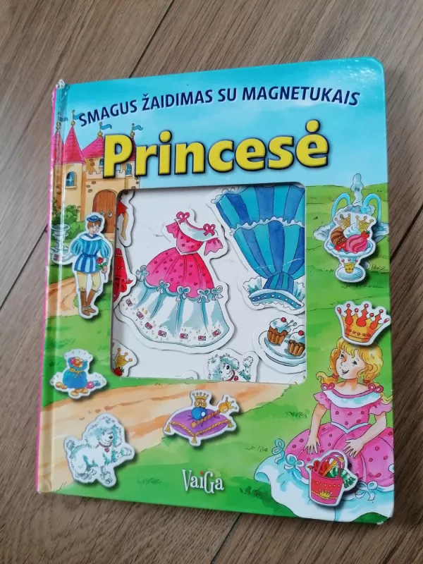 Princesė. Smagus žaidimas su magnetukais - Autorių Kolektyvas, knyga 5