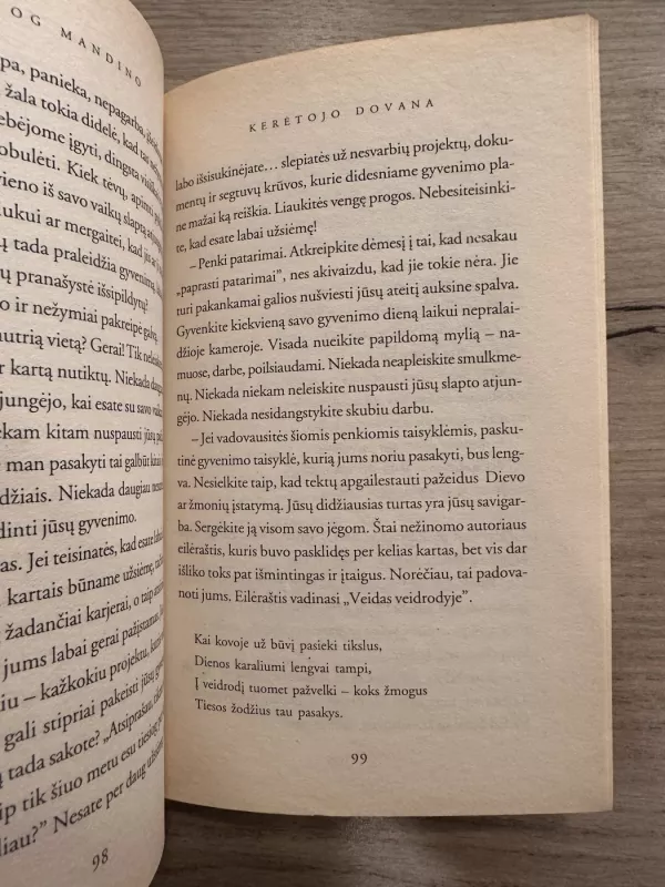 Kerėtojo dovana - Og Mandino, knyga 4