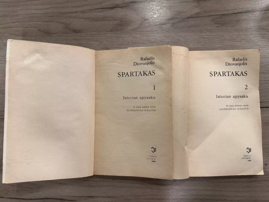 Spartakas (2 tomai) - R. Džovanjolis, knyga 3
