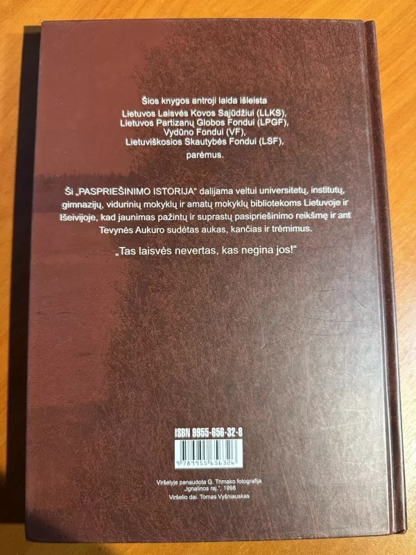 Pasipriešinimo istorija 1944-1953 metai - Nijolė Gaškaitė, knyga 3