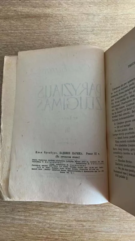 Paryžiaus žlugimas III - I. Erenburgas, knyga 4