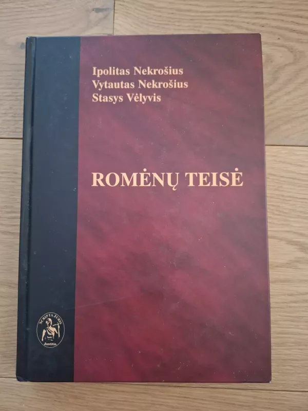 Romėnų teisė - Ipolitas Nekrošius, Vytautas  Nekrošius, Stasys  Vėlyvis, knyga 2