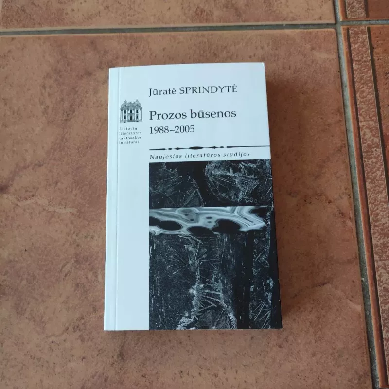 Prozos būsenos 1988-2005 - Jūratė Sprindytė, knyga 2