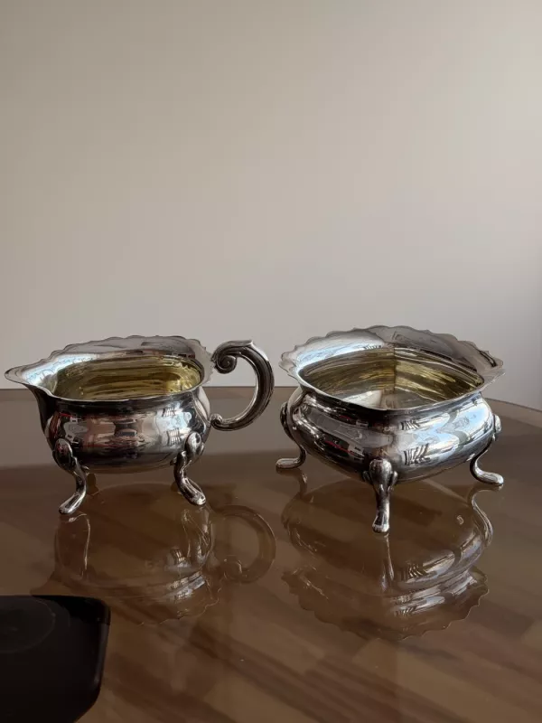 Vintage sidabruotas komplektas - , namai ir interjeras 2