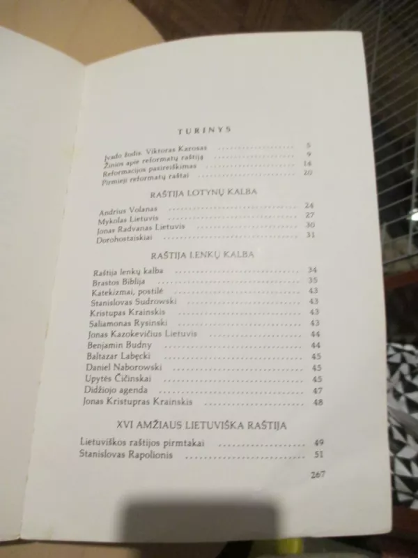 Lietuvos reformatų raštija - Jokūbas Kregždė, knyga 6