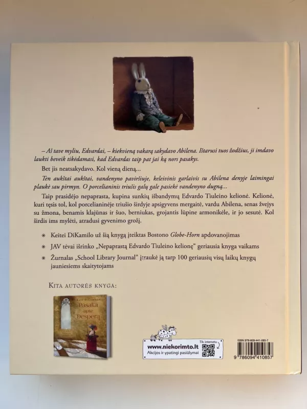 Nepaprasta Edvardo Tiuleino kelionė - Kate DiCamillo, knyga 5