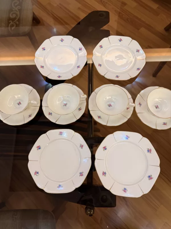 Vintažinis porceliano arbatos servizas - , namai ir interjeras 4