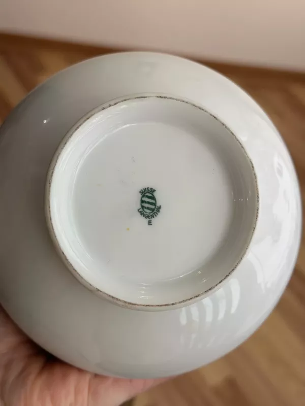 Vintage balto porceliano ąsotis - , namai ir interjeras 4