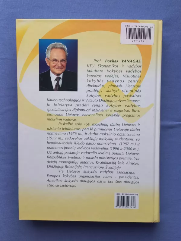 Visuotinės kokybės vadyba - Povilas Vanagas, knyga 3