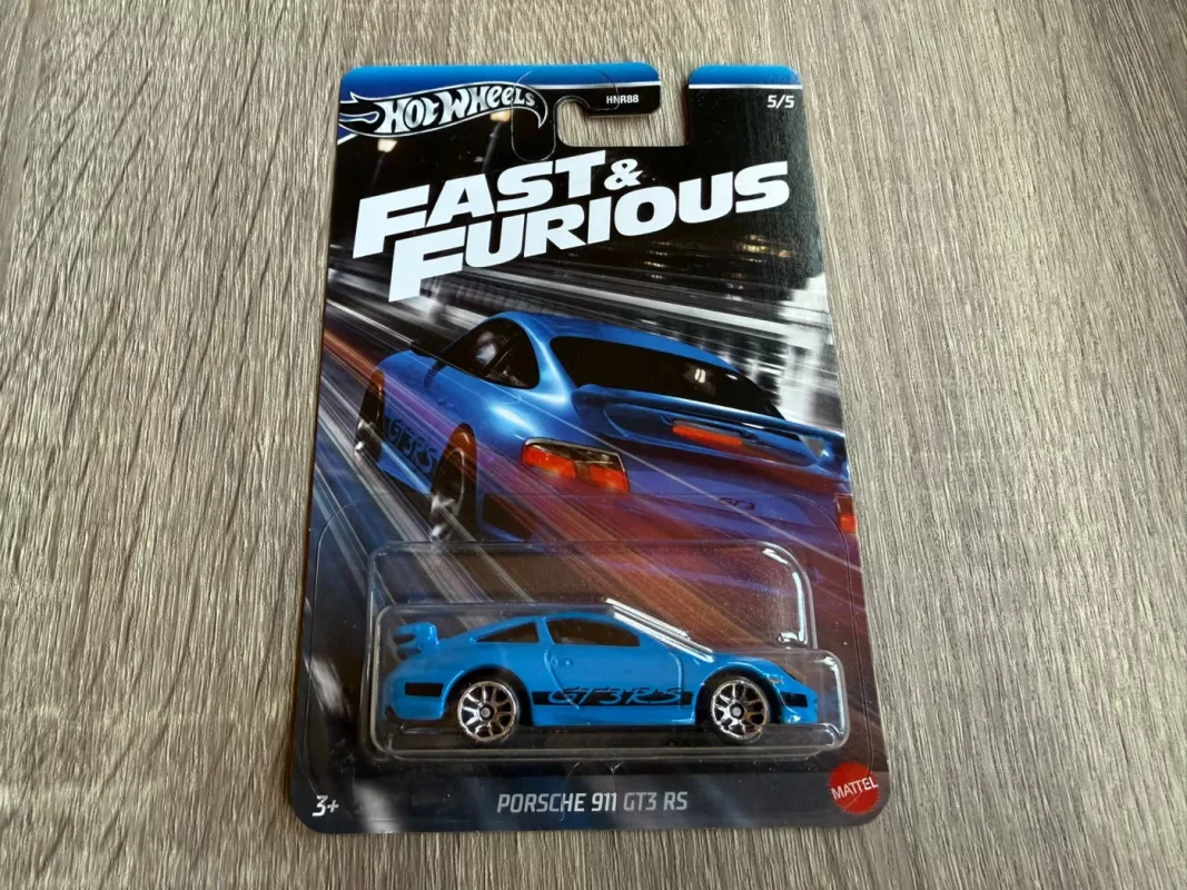 Porsche 911 GT3 RS Fast & Furious Hot Wheels - , namai ir interjeras 2