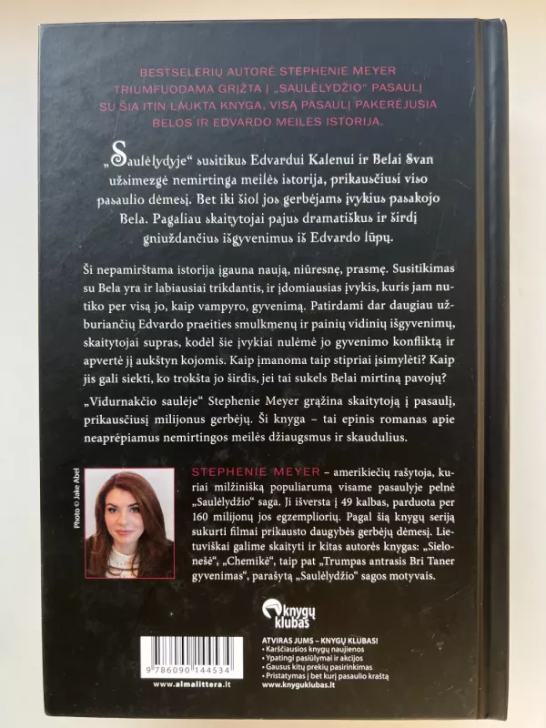 Vidurnakčio saulė - Stephenie Meyer, knyga 4