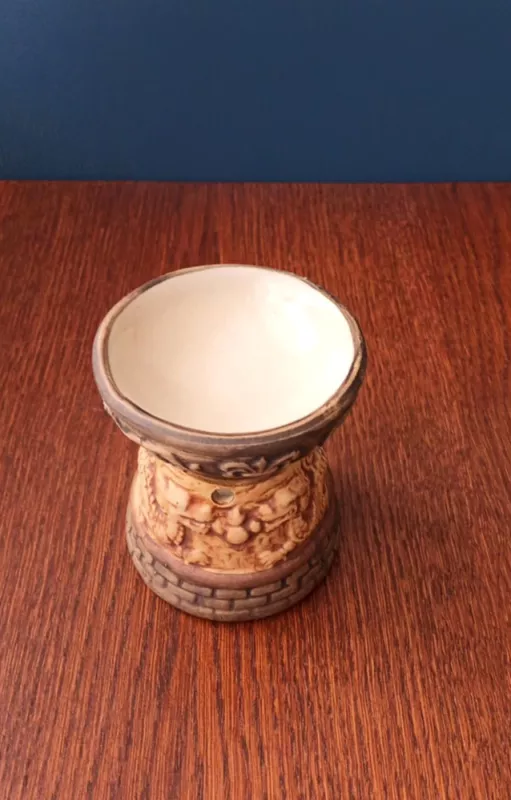 Keraminė eterinių aliejų žvakidė su drakonais, 10cm aukštis - , namai ir interjeras 4