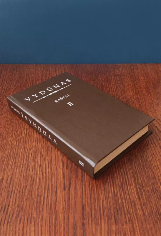 Vydūnas. Raštai II tomas -   Vydūnas, knyga 3
