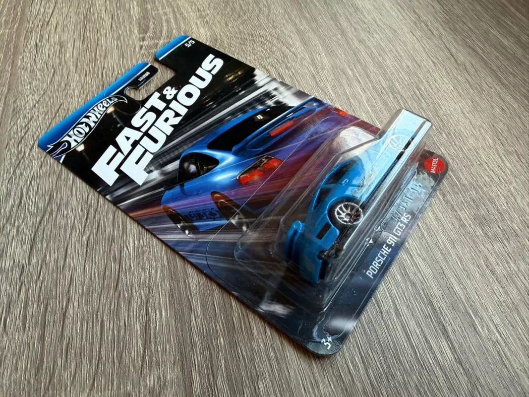 Porsche 911 GT3 RS Fast & Furious Hot Wheels - , namai ir interjeras 3
