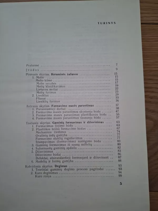 Dailiosios keramikos technologija - JONAS MIKĖNAS, knyga 5