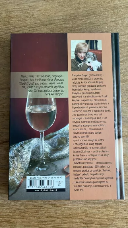 Savotiška šypsena - Francoise Sagan, knyga 5