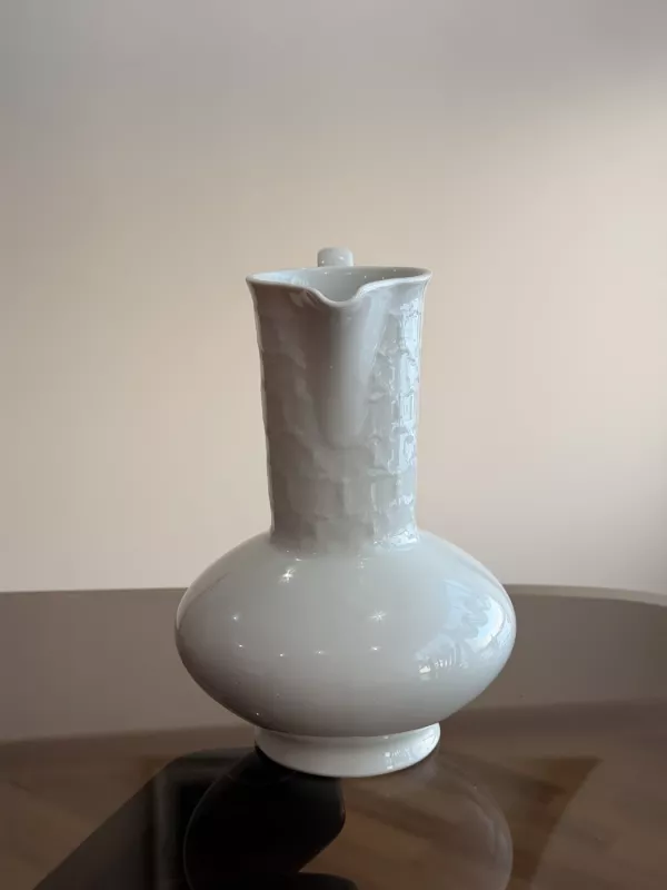 Vintage balto porceliano ąsotis - , namai ir interjeras 3