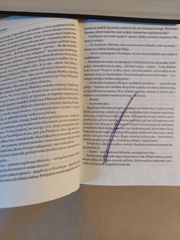Kapitonas Michalis Laisvė arba Mirtis (Pasaulinės literatūros Biblioteka 115) - Nikas Kazantzakis, knyga 5