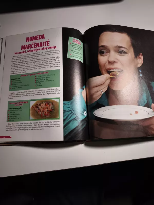 Įžymybių virtuvės paslaptys - Jūratė Šimanskyte, knyga 4